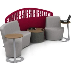 Smith System Flowform Learn Lounge Package, 6 Piece Double Pod^ Soft Seating|Soft Seating & Lounge