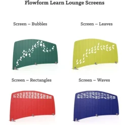 Smith System Flowform Learn Lounge Package, 6 Piece Double Pod^ Soft Seating|Soft Seating & Lounge