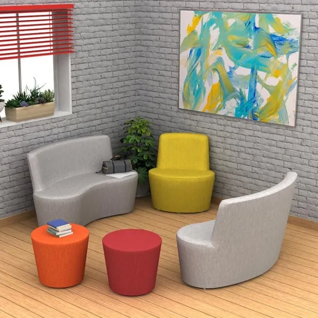 Smith System Flowform Learn Lounge Package, 5 Piece Soft Pod^ Soft Seating|Soft Seating & Lounge