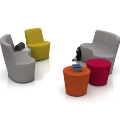 Smith System Flowform Learn Lounge Package, 5 Piece Soft Pod^ Soft Seating|Soft Seating & Lounge