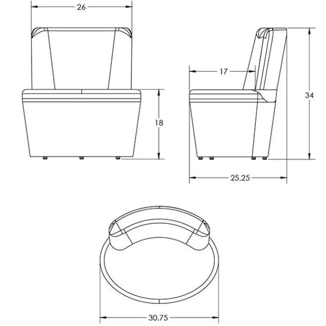 Smith System Flowform Learn Lounge Package, 5 Piece Soft Pod^ Soft Seating|Soft Seating & Lounge