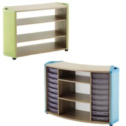 Smith System Flowform Mobile Storage^ Bookcases|Mobile Cabinets