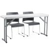 National Public Seating Folding Table & Sled Base Stack Chair Packages^ Folding Tables & Chairs|Training Tables & Chairs