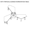Diversified Spaces Forward Vision Table - Phenolic Resin with Maple Legs (36'' H)^ Science|Science Tables