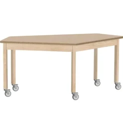 Diversified Spaces Forward Vision Table - Shop Top with Maple Legs (36'' H)^ Science|Science Tables