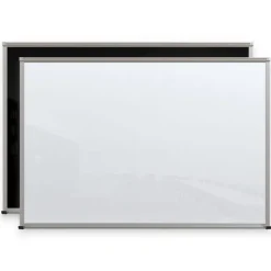 Best-Rite Framed Magnetic Glass Dry Erase Whiteboard^ Glass Boards