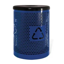 Ultra-Play 32 Gallon Outdoor Recyling Receptacle^ Trash & Recycling Bins