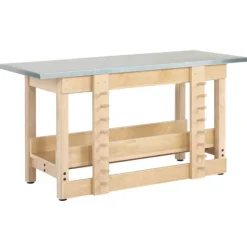 Diversified Spaces Glue & Stain Bench^ Makerspace & Shop|Wood Tables