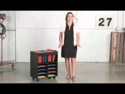 Safco Products Go Cart Mobile File Cart^ File Cabinets