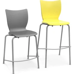 Smith System Groove Fixed Height Stools^ Stools|Cafe Stools