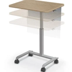 Mooreco Grow & Roll Teacher Desk & Avid File Cabinet Package^ Teacher Desks|Instructor Desks