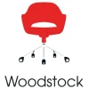 Woodstock Marketing Harden End Table - 20'' Round w/ Marble Top^ Waiting & Reception