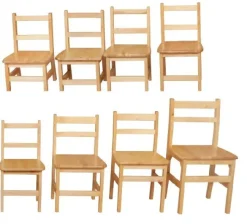 Wood Designs Hardwood Birch Chairs^Kids Wooden Chairs|Kids Chairs