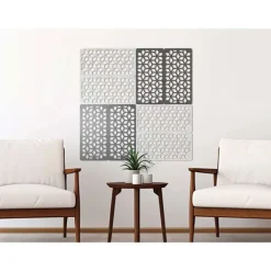 Screenflex Haven Acoustic Wall Tiles - Set of 4^ Acoustic Panels