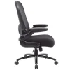 Boss Heavy Duty Flip-Arm Mesh Task Chair^ Oversized & Bariatric