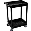 Luxor Heavy Duty Utility Carts w/ 2 Shelves^ Utility Carts