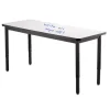National Public Seating Height Adjustable Dry Erase Utility Tables^ Dry Erase