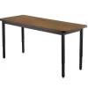 National Public Seating Height Adjustable Utility Table with Laminate Top (30'' x 72'' Rectangle)^ Training & Seminar
