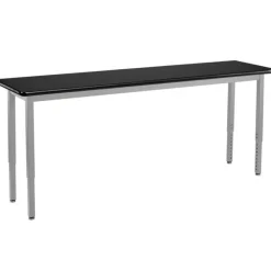 National Public Seating Height Adjustable Utility Table with Laminate Top (30'' x 72'' Rectangle)^ Training & Seminar