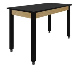 Diversified Spaces 36” H Hybrid Steel Table w/ Epoxy Top & Glides (60” W x 30” D)^ Science|Science Tables