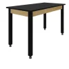 Diversified Spaces 30” H Hybrid Steel Table w/ Epoxy Top & Glides (72” W x 30” D)^ Science|Science Tables