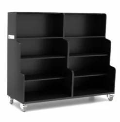 CEF Hideaway Bookshelf Storage Cart^ Bookcases