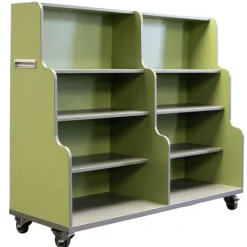 CEF Hideaway Bookshelf Storage Cart^ Bookcases
