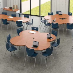 Mooreco Hierarchy Bite Collaborative Student Desk^ Collaborative Desks
