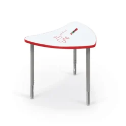 Mooreco Hierarchy Chevron Collaborative Student Desks with Dry Erase Top^ Collaborative Desks|Dry Erase Desks