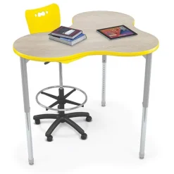 Mooreco Hierarchy Cloud 9 Collaborative Stations^ Collaborative Desks|Open Front School Desks