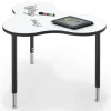 Mooreco Hierarchy Cloud 9 Collaborative Stations with Dry Erase Top^ Collaborative Desks|Dry Erase Desks