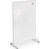 Best-Rite Hierarchy Grow & Roll Glass Markerboards^ Glass Boards|Mobile Reversible Boards