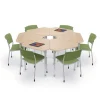Mooreco Hierarchy Monroe Collaborative Student Desk^ Collaborative Desks|Open Front School Desks
