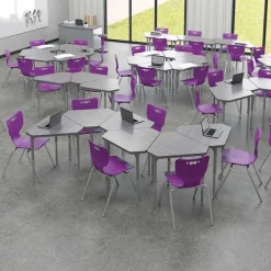 Mooreco Hierarchy Monroe Collaborative Student Desk^ Collaborative Desks|Open Front School Desks