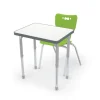 Mooreco Hierarchy Porcelain Steel Dry Erase Desks^ Collaborative Desks|Dry Erase Desks