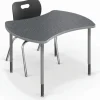 Mooreco Hierarchy Quad Collaborative Student Desks^ Collaborative Desks|Open Front School Desks