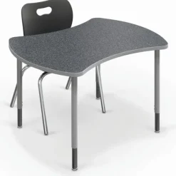 Mooreco Hierarchy Quad Collaborative Student Desks^ Collaborative Desks|Open Front School Desks