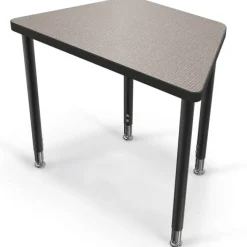 Mooreco Hierarchy Trapezoid Snap Desks^ Collaborative Desks|Open Front School Desks