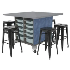 CEF High School 30 Student Classroom Package^ Activity Table & Chair Packages|Classroom Desks & Chairs