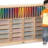 Jonti-Craft Homework Station^ Tote & Bin Storage|Cubbies