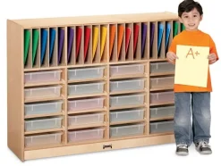Jonti-Craft Homework Station^ Tote & Bin Storage|Cubbies