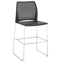 Community Hoopz Counter Height Stool with Contoured Back^ Restaurant & Cafe|Cafe Chairs