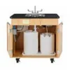 Diversified Spaces Hot Water Mobile Station^ Mobile Lab Units|Clean-Up & Portable Sink Units