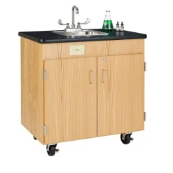 Diversified Spaces Hot Water Mobile Station^ Mobile Lab Units|Clean-Up & Portable Sink Units