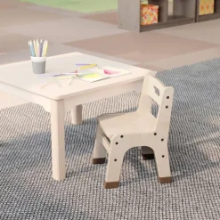 Bright Beginnings 9"H Wooden Classroom Chair^Kids Kids Chairs