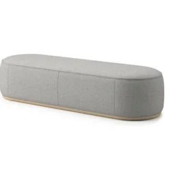 Community Indie Large Oval Bench - 16-1/2" H^ Soft Seating