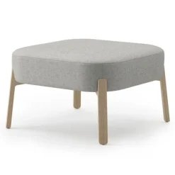 Community Indie Square Ottoman - 16-1/2" H^ Soft Seating