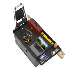 Luxor Industrial Locking Cabinet Utility Cart^ Utility Carts|Storage Carts