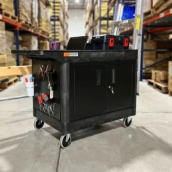 Luxor Industrial Locking Cabinet Utility Cart^ Utility Carts|Storage Carts