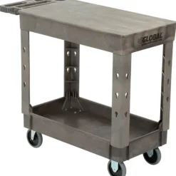 Global Industrial Industrial-Strength Plastic Utility Carts^ Utility Carts